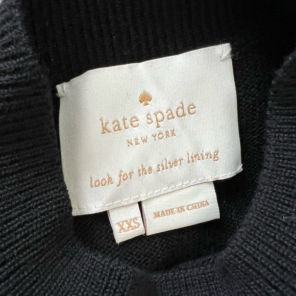 Kate Spade Sweater Black Dress Size XXS - Picture 3 of 3